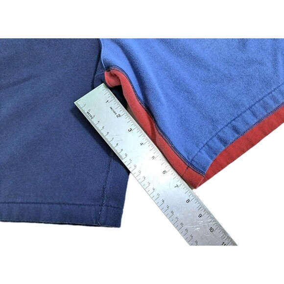 Polo Ralph Lauren Men's 2XL Colorblock Fleece Sweat Shorts Red Blue Yellow Gym - Picture 9 of 9